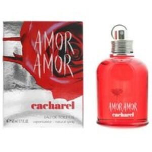 Cacharel Amor Amor Eau de Toilette 50ml - Unisex Citrus Woody Fragrance | Wowcher