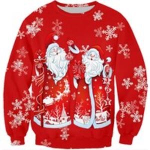 Men's Crew Neck Christmas Jumper - 5 Colours | Wowcher