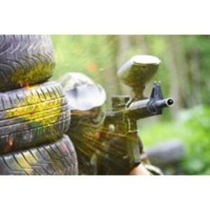 Paintballing Day for Up to 5 People - 100 Balls Each - Skirmish Paintball Games (Multiple Locations) | Wowcher