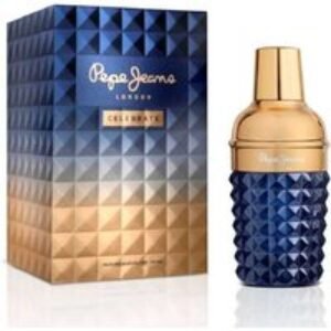 PRICE DROP! PEPE JEANS Celebrate for Him Eau de Parfum 100ml - Luxury Woody Citrus Aftershave Christmas Edition | Wowcher