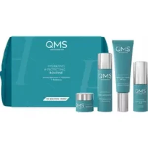 Qms Active Glow Tinted Day Cream SPF50+ 50ml Set 4 Pieces