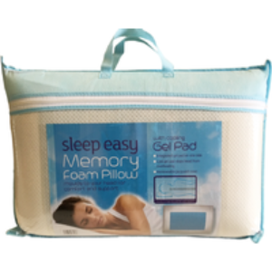 Luxury Memory Foam Cooling Gel Pillow - Hypoallergenic