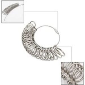 Ultimate 26-Piece Ring Size Measuring Kit for Precision Jewelry Sizing | Wowcher