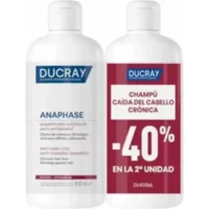 Ducray Anaphase Chronic Hair Loss Anti-Thinning Shampoo 2x400 ml