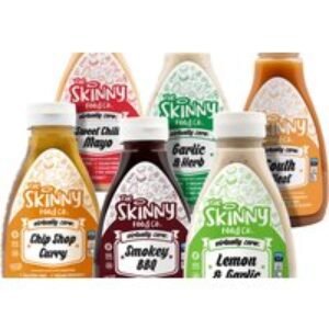 Classic Sauce Bundle - 6 Flavours Food Gift Hamper from The Skinny Food Co - 42% Off | Wowcher
