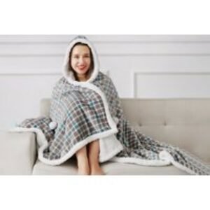 Kids Hooded Snuggle Blanket - 100% Polyester