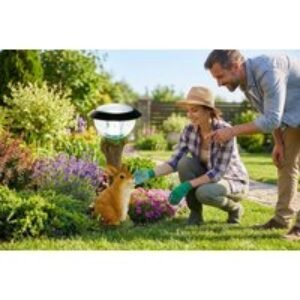 Solar LED Animal Garden Lights - Waterproof Outdoor Pathway Ornaments (Rabbit