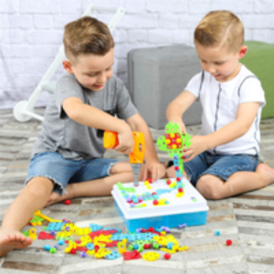 Toyvelt Creative STEM Drill Building Set - Educational Construction Toy for Ages 3+ | Wowcher