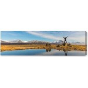 Personalised Panoramic Wall Art Canvas - Handcrafted