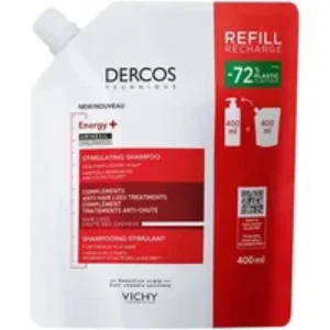 Vichy Dercos Energy+ Stimulating Shampoo Refill 400ml