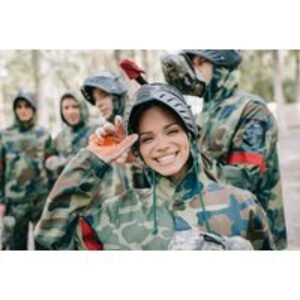 Paintballing Day for Up to 5 or 10 People - 100 Paintballs Each - Outdoor Pursuits UK