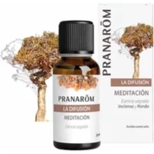 Pranarom Meditation Diffusion Sacred Incense Organic Essential Oil 30ml