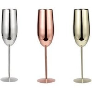 Premium Shatterproof Champagne Flutes - 3 Options | Wowcher