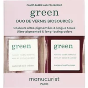 Manucurist Green Duo De Vernis Biosourcés