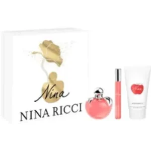 Nina Ricci Nina Eau De Toilette Spray 50ml Set 3 Pieces