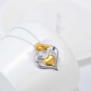 Exquisite Mother and Child Necklace with Heartfelt Message Box | Wowcher