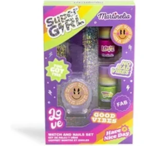 Martinelia Super Girl Watch And Nails Set