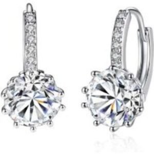 Timeless Crystal Jewelry Gift Set - Rhodium-Plated Necklace