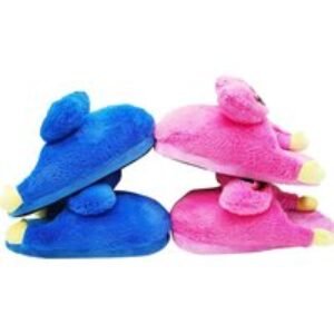 Huggy Wuggy Plush Slippers for Kids & Adults - Warm Cotton