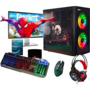 Intel Core i5 GT710 Gaming PC Bundle - 16GB RAM