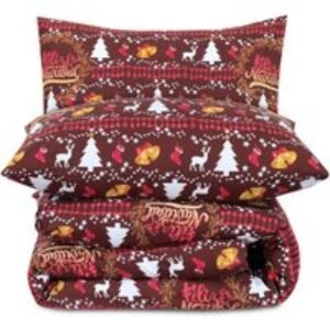 Luxury Christmas Duvet Bedding Set - Soft Polyester