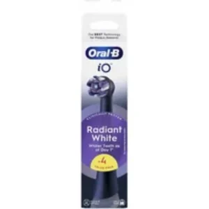 Oral-B iO Radiant White Replacement Heads 4 Pack