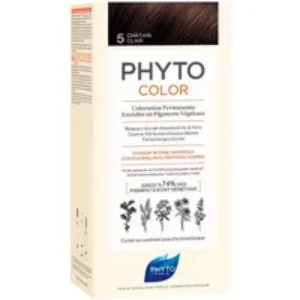 Phyto Hair Colour By Phytocolor 5 Light Brown 180g