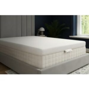 10cm Memory Foam Mattress Topper with Soft Knit Cover - 6 Sizes