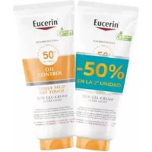 Eucerin Oil Control Dry Touch Sun Gel Cream Ultra Light 2x200ml