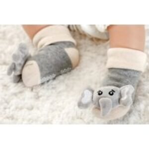 Baby's Animal Non-Slip Socks - Soft Plush