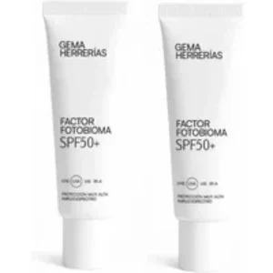 Gema Herrerías Factor Fotobioma Spf50+ 2x50ml