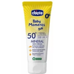 Chicco Baby Moments Mineral Sun Cream Spf50+ 0+ 75ml