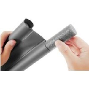 Double-Sided Faux Leather Door Draft Excluder - Modern Insulated Home Decor