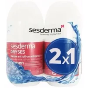 Sesderma Pack Dryses Deodorant Antiperspirant Roll On For Women 2x75ml