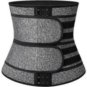 Black Women's Waist Trainer Shape Belt - Perfect for Summer Fitness! | Wowcher