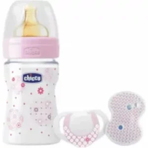 Chicco Regalo Well-Being Silicone "Mum Effect" Rose 0m+ Set 3 Pieces