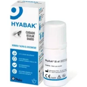 Hyabak Moisturising Solution Eyes And Contact Lenses 10ml