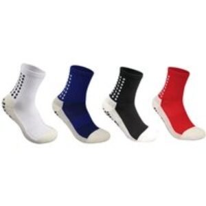 Men's Silicone Sole Non-Slip Sports Socks - Pack of 4 | Wowcher