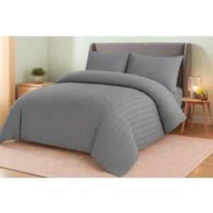 Luxury Seersucker Duvet Cover Set - Soft