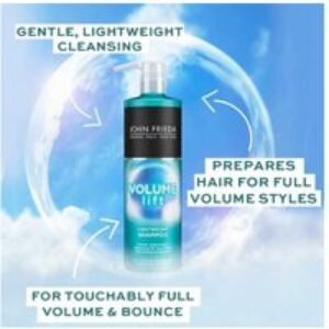 John Frieda Luxurious Shampoo & Conditioner Duo for All Hair Types - Hydration & Colour Safe | Wowcher