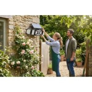 Solar LED Motion Sensor Outdoor Wall Light | Wowcher