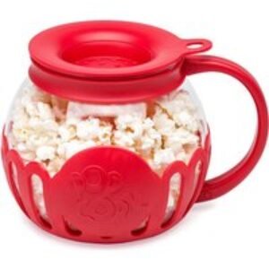 Microwave Popcorn Maker - Temperature Safe Glass