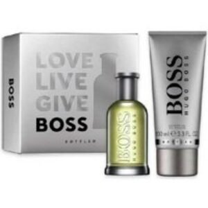 Hugo Boss Bottled Eau de Toilette 50ml Gift Set - Festive Fragrance Elegance | Wowcher
