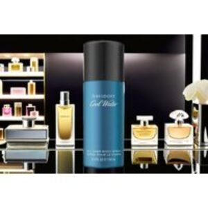 Davidoff Cool Water Deodorant Spray - Limited Edition Christmas 150ml - Fresh Aquatic Fragrance for Him | Wowcher
