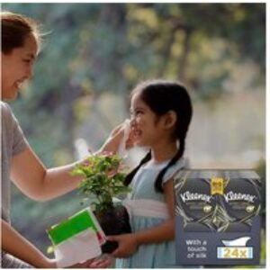 Kleenex Extra Large Eco-Friendly Facial Tissues - Soft & Strong