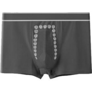Men's Pure Cotton Seamless Breathable Boxer Briefs - 4 Pack Multipack Underwear | Wowcher