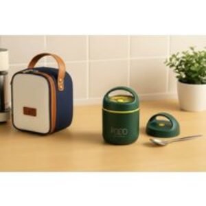Stainless Steel Vacuum Thermal Container - Two Options & Four Colours! | Wowcher