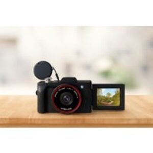 DSLR Digital Camera 16MP 4K Full HD - Compact Flip Screen | Wowcher