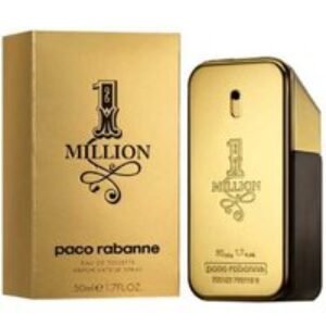 Paco Rabanne 1 Million Eau de Toilette 50ml - Luxury Men's Fragrance