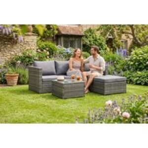 PRICE DROP! 3-Seater Weather-Resistant Rattan Garden Sofa Set | Wowcher